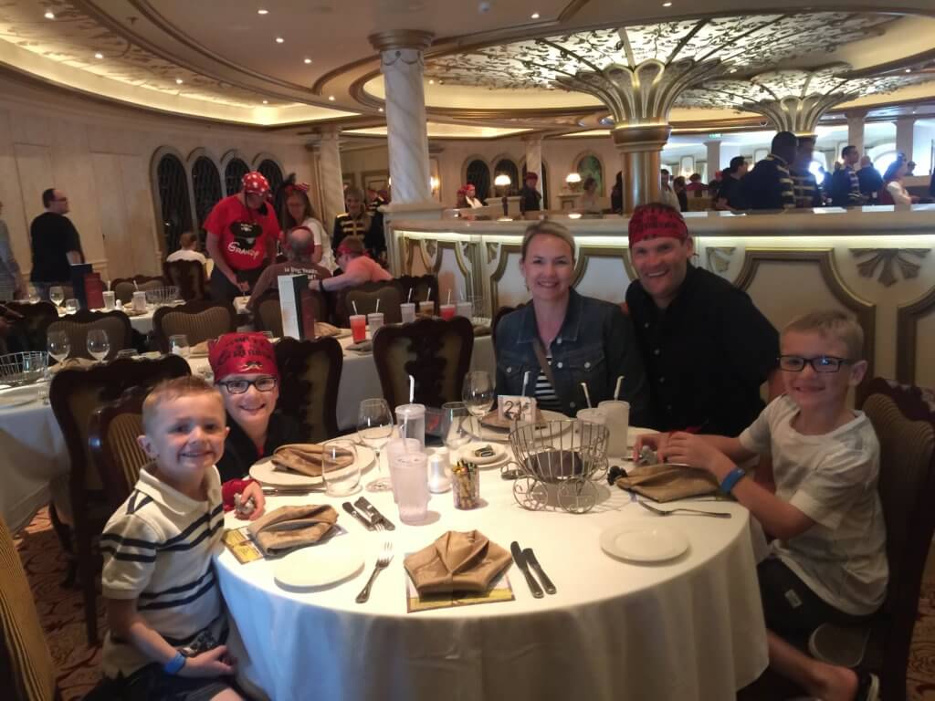 Disney Cruise-pirate dining