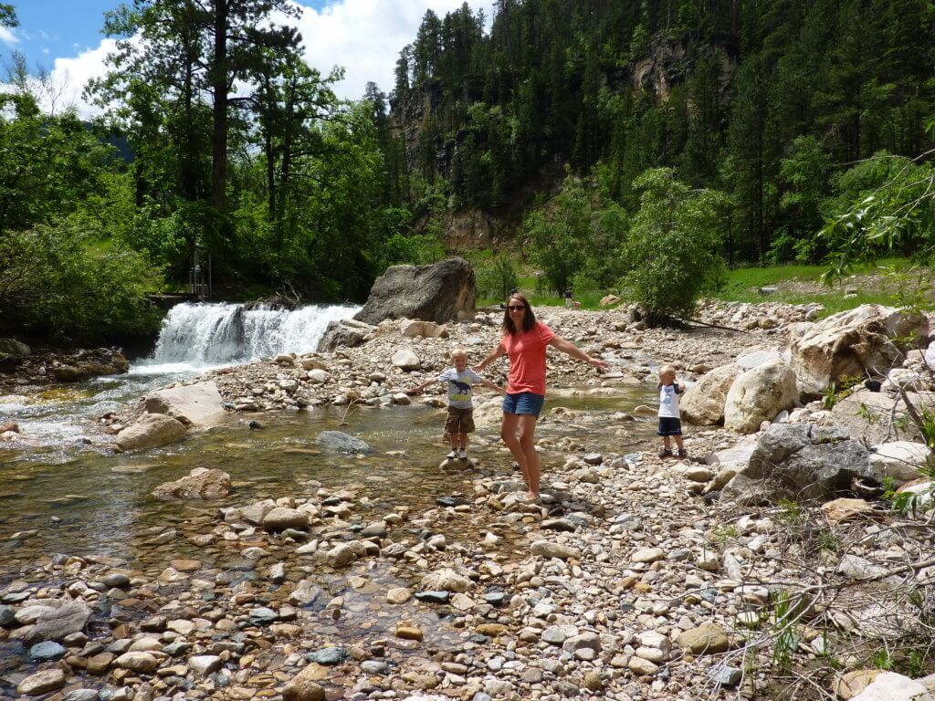 Top US Travel Blog, Travel With A Plan and the best things to do in the Black Hills with kids:  Spearfish Canyon