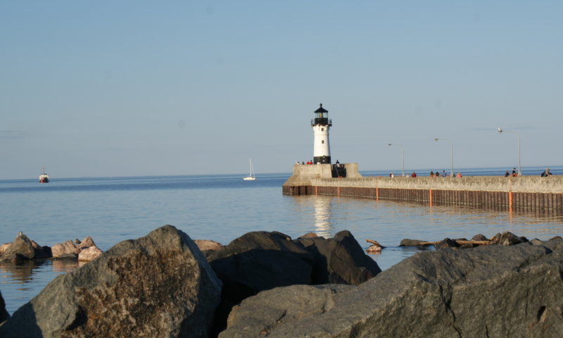 The Best Things to Do in Duluth MN with your Family featured by top US family travel blog, Travel with a Plan: Duluth Lighthouse
