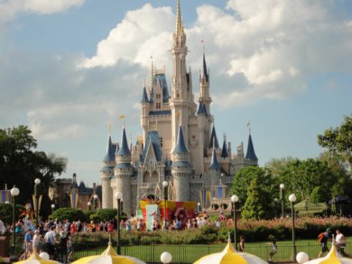 Cinderella's castle, Disney World