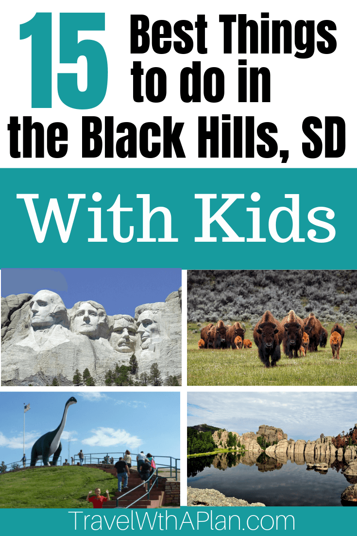 Click here to discover the best and most memorable things to do in the Black Hills with kids!  Top U.S. family travel blog Travel With A Plan share the insider school on Black Hills attractions!  #blackhillswithkids #blackhillsfamilyvacation #thingstodointheblackhills #blackhillsattractions