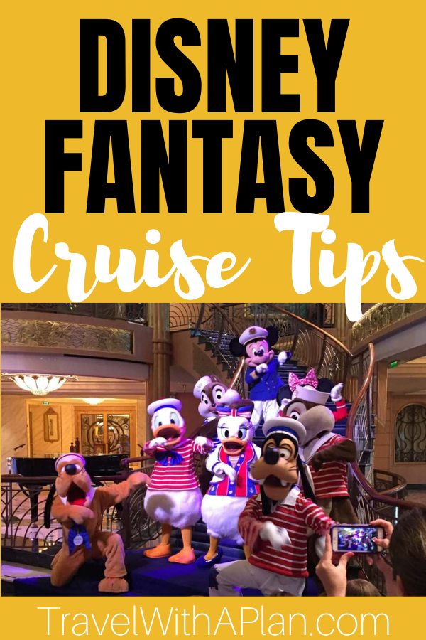 Get our list of 50 Ultimate Disney Fantasy Cruise tips!  Find out everything you need to know from booking, to check-in, to sailing, and excursions!  All you need to know about a Disney Fantasy Cruise can be found right here!  #DisneyFantasy #DisneyFantasyCruise #DisneyFantasycruisetips #Disneycruiselinetips #DisneyCruisetips