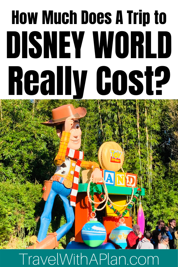 Many variables effect how much a Disney Vacation will cost.  Our Disney World cost calculator will help you determine what to consider when adding up the cost of your Disney vacation!  PLUS, we give you an exact breakdown of the total cost of our recent Disney World Vacation!  #Disneycostcalculator #howmuchdoesDisneycost #Disneyworldonabudget #DisneyWorldcostcalculator