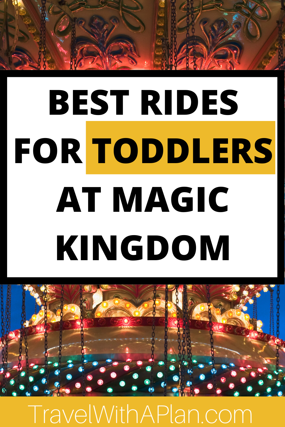Discover the absolute best Magic Kingdom rides for toddlers!  Having an effective touring plan and ride strategy when traveling to Magic Kingdom with toddlers is essential in order to have a happy day at the park!  Get our great tips for Magic Kingdom in one day with toddlers here!  Disney Planning Tips | Best Rides at Magic Kingdom | Traveling with Toddlers#MagicKingdomwithtoddlers #MagicKingdomridesfortoddlers #MagicKingdomtipstoddlers #MagicKingdominonedaywithtoddlers #MagicKingdomschedulewithtoddlers