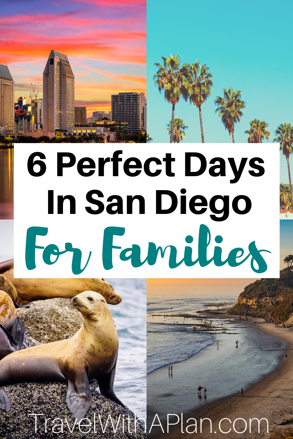 Looking for the best San Diego itinerary for families?  As one of our favorite vacation spots, we know exactly how to see and do the most popular and scenic attractions and sights in San Diego!  Click here now to discover our exact 6-day San Diego itinerary!  #sandiegoitinerary #sandiegowithkids #whattodoinsandiego #6dayandiegoitinerary #sandiegoin6days 