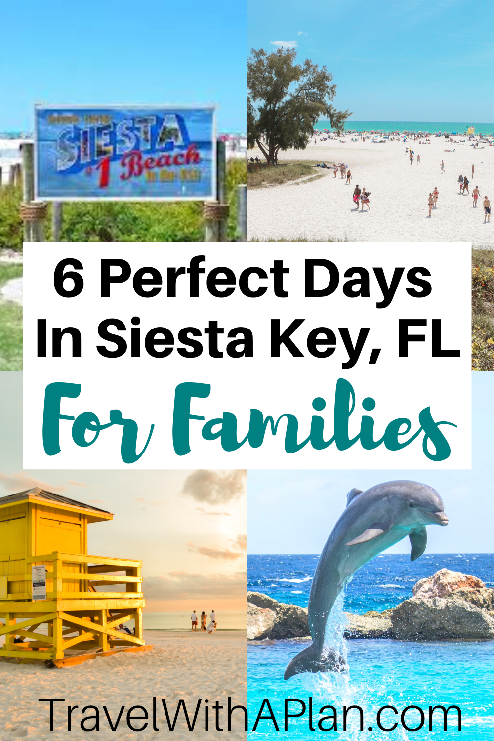 ead this article to get a detailed day-to-day itinerary for a Siesta Key family vacation!  Find out where to stay, where to eat, what to do, and how to get around during your Siesta Key getaway from top U.S. family travel blog, Travel With A Plan!  #floridatravel #whattodoinflorida #siestakeyfamilyvacation #siestakeybeachvacation #siestakeyfloridawithkids