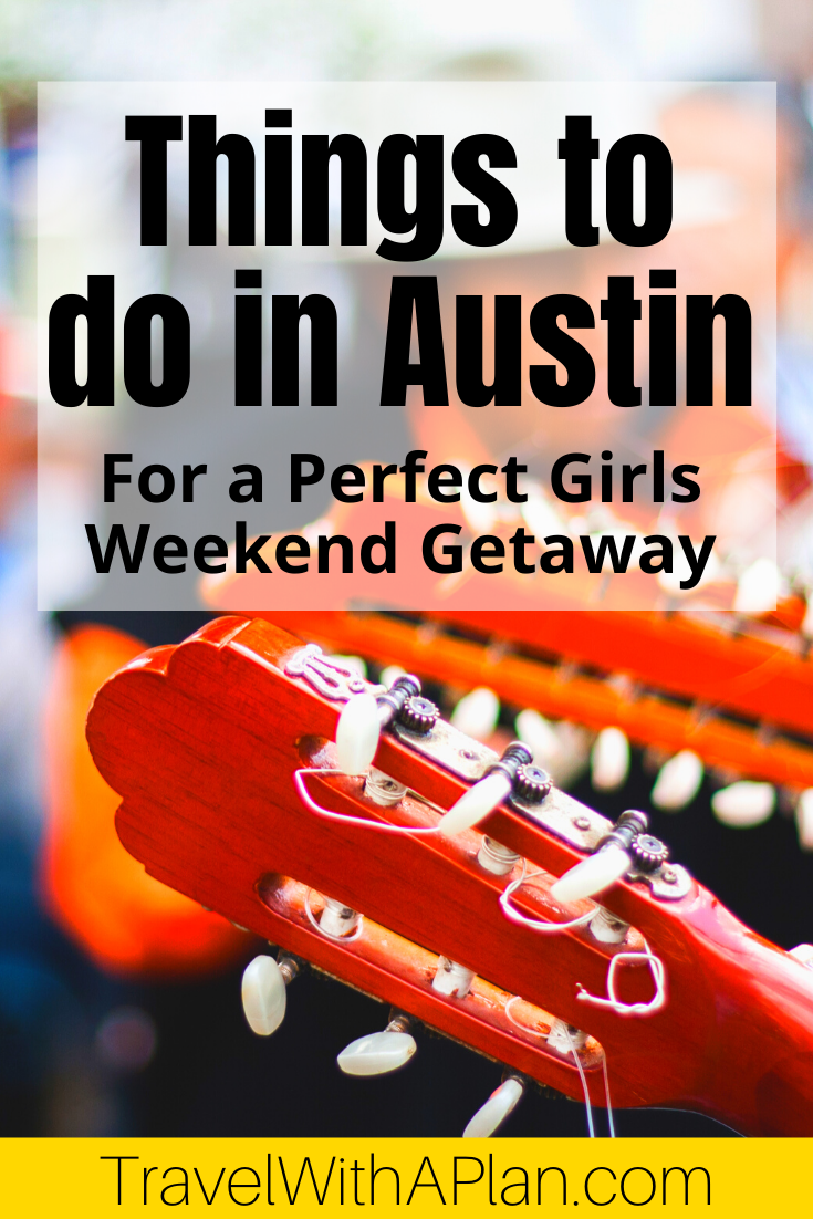 Ready for a girls weekend getaway?  Read about the best things to do on a girls weekend getaway in Austin, TX as well as get our perfect 3-day Austin itinerary!  Grab your girls and have some fun!  #girlsweekendgetawayideas #girlsgetawayaustin #bestthingstodoinaustin #bestgirlstrip #girlsweekend #girlsweekendinaustin #austingirlsweekend