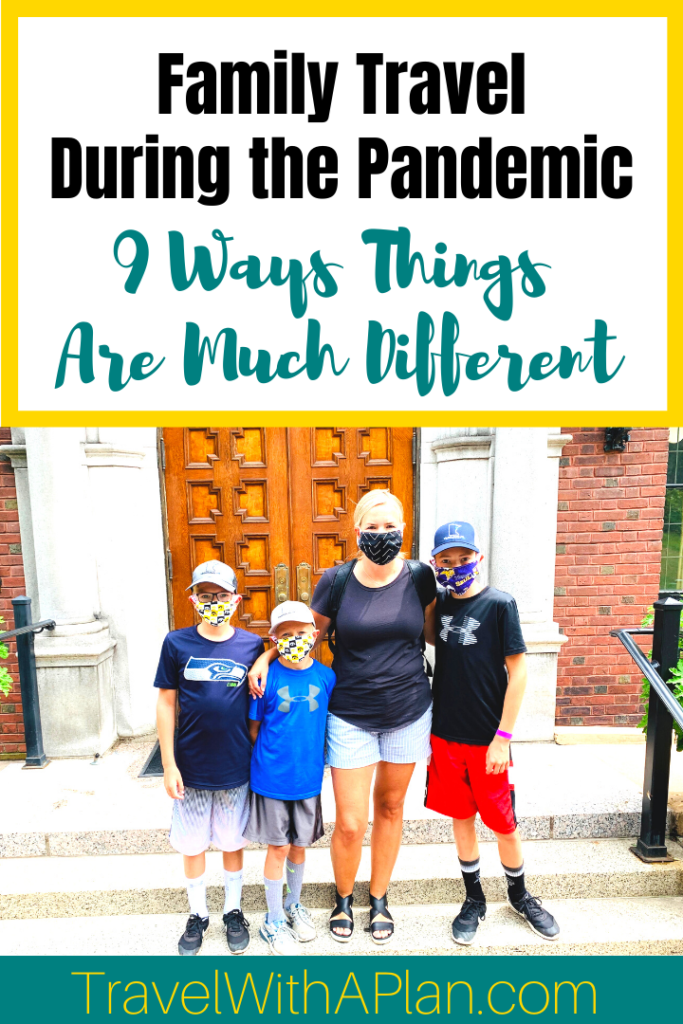 Find out 9 ways to prepare for family travel during the pandemic!  These important family travel tips will help you prepare for the changes and make the necessary adjustments ahead of time!  Family Travel | Family Travel Tips | Social Distant Travel | Health Travel Tips | Ways to Stay Healthy While Traveling | Travel With A Plan #bestfamilytraveltips #tipsfortravelingwithkids #healthtips #safetytips