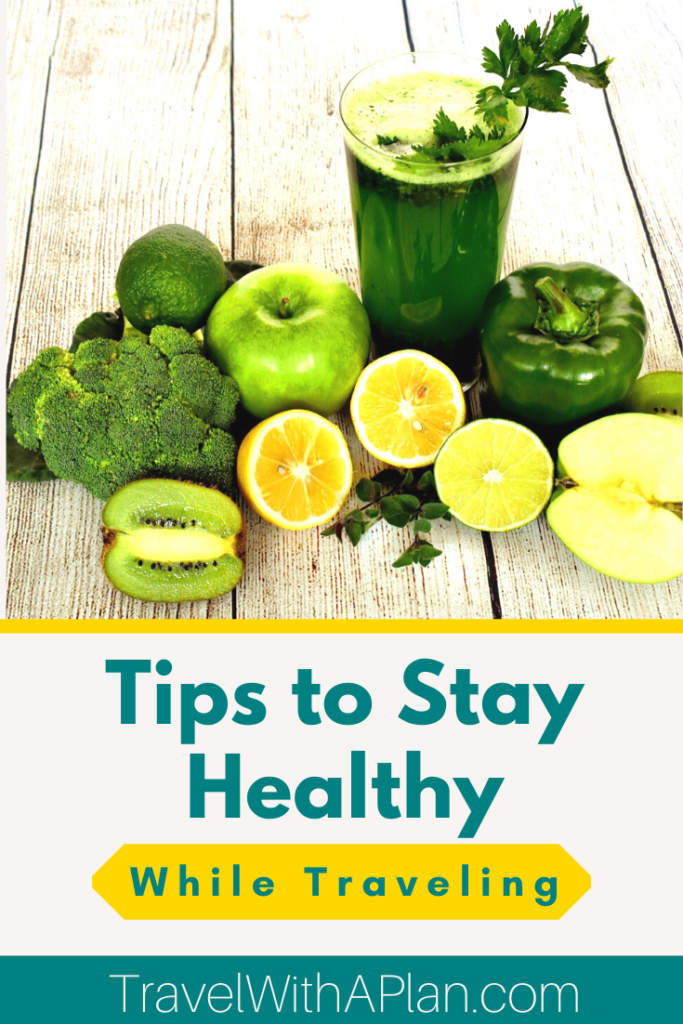 Get our awesome and practicle tips to stay healthy while traveling!  Now more than ever, it is important to follow these basic guidelines on how to prevent illness when you're away from home.  Health travel starts now!  #familytravel #healthytraveltips #tipsfortravelingwithkids #pandemic #tipstostaywell