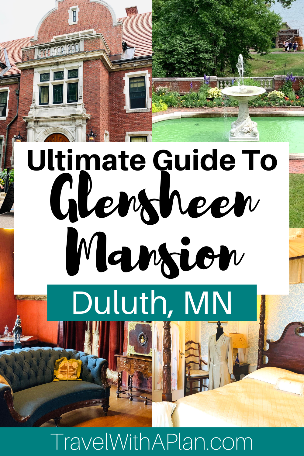 Looking for a description as well as the best tips for Glensheen Mansion Tours?  We'll fill you in on what to expect from your tour as well as let you know if the ticket price is worth it.  #Glensheen #DuluthMN #NorthShore #Historichomes #Minnesota #familytravel #GlensheenMansion #thingstodoinDuluth