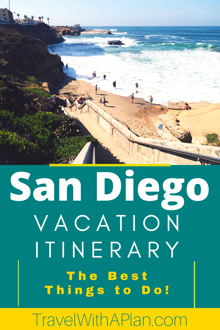 Click here for a complete San Diego family vacation itinerary from Top US Family Travel Blog, Travel With A Plan.  #SanDiego #California #familytravel