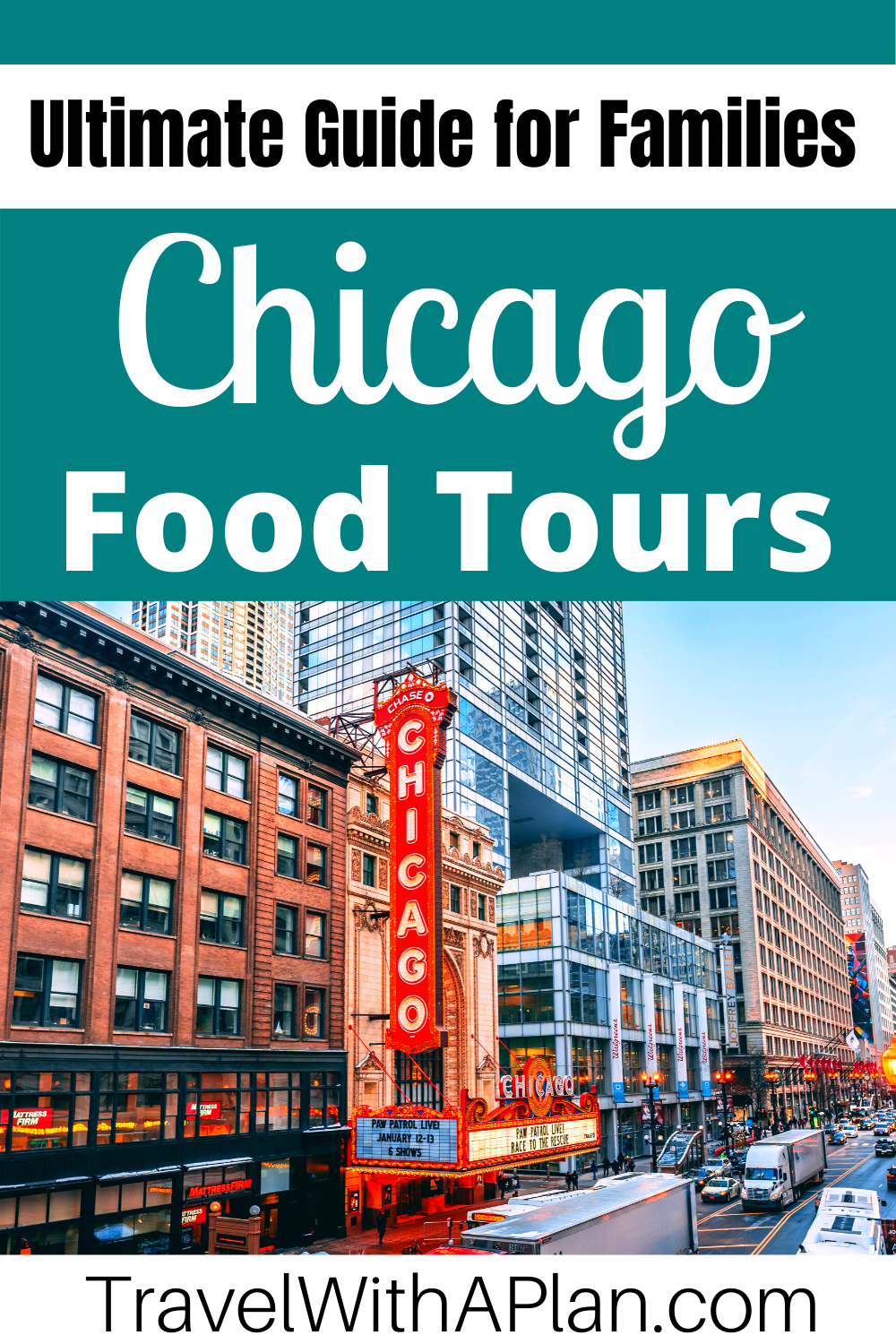 Click here to discover the best Chicago food tours for families visiting Chicago with kids!  From top US family travel blog, Travel With A Plan!