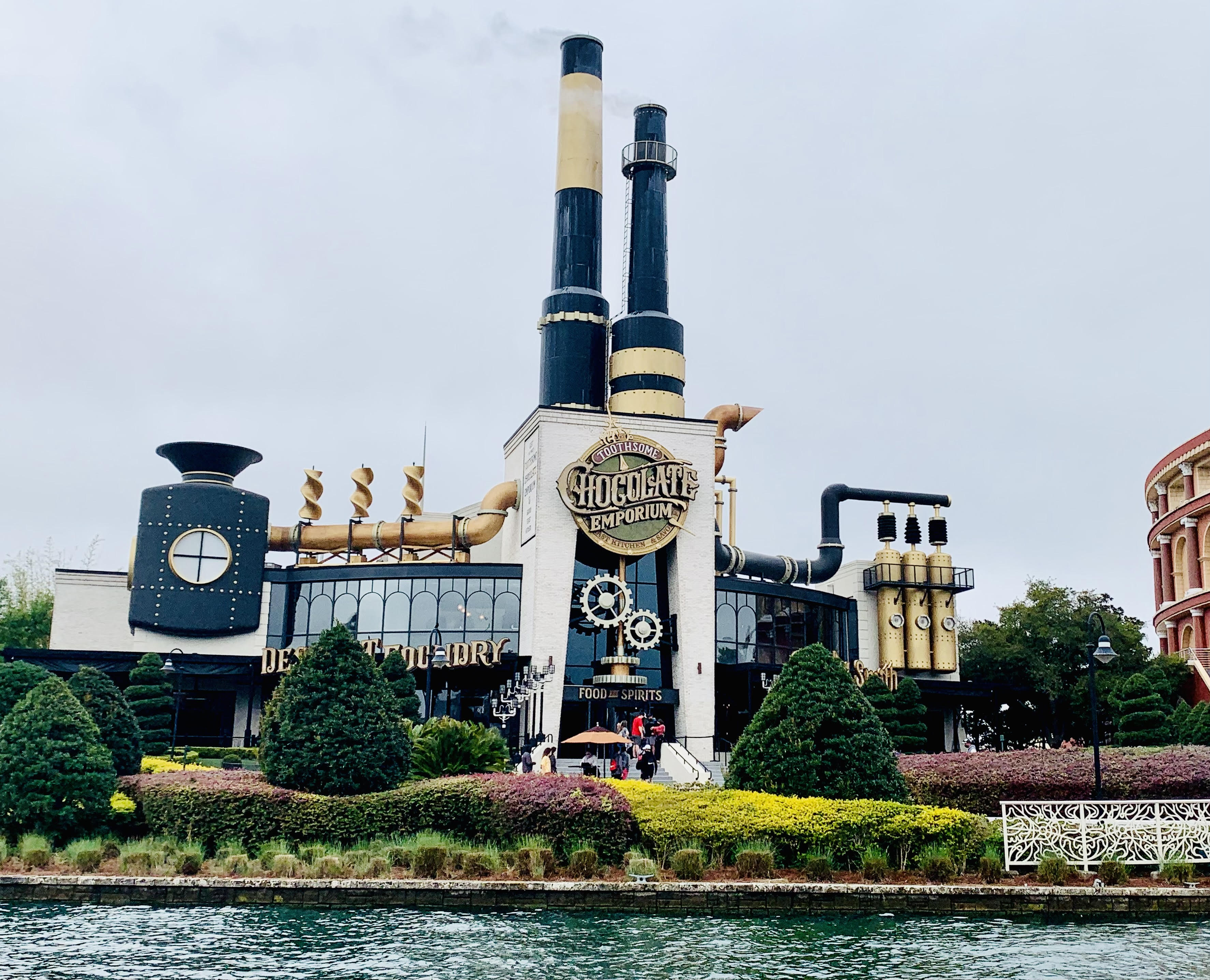 The 7 best restaurants in Citywalk ranked by top U.S. family travel blog, Travel With A Plan!  (Toothsome Chocolate Emporium)