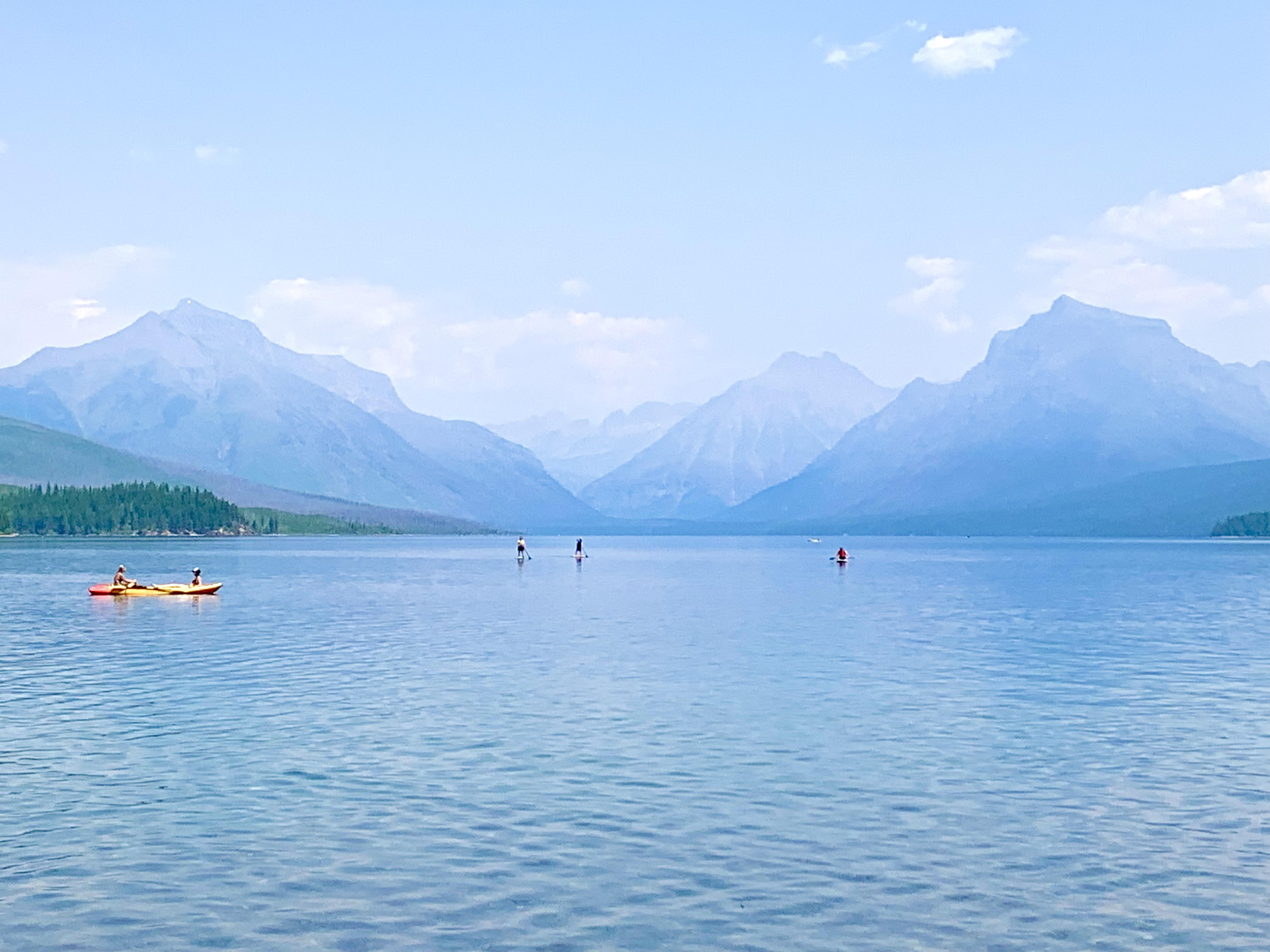 View of Lake McDonald:  One of the best spots on Going to the Sun Road.