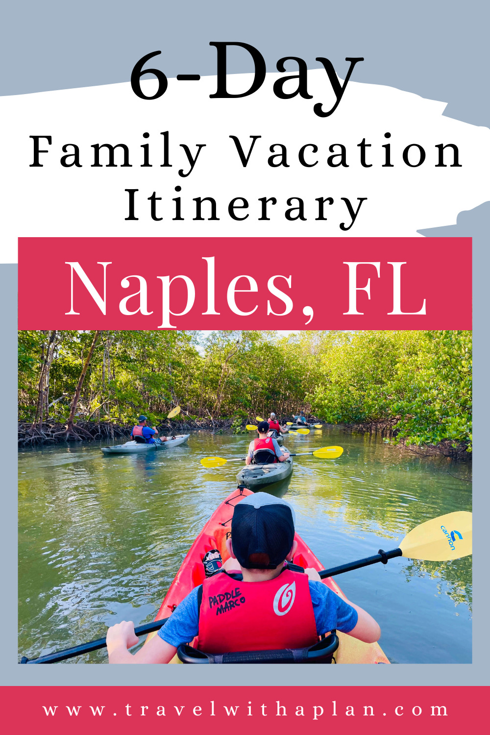 Check out this detailed 6-day Naples, Florida itinerary from top US family travel blog, Travel With A Plan!  #naples #Floridavacation #familytravel