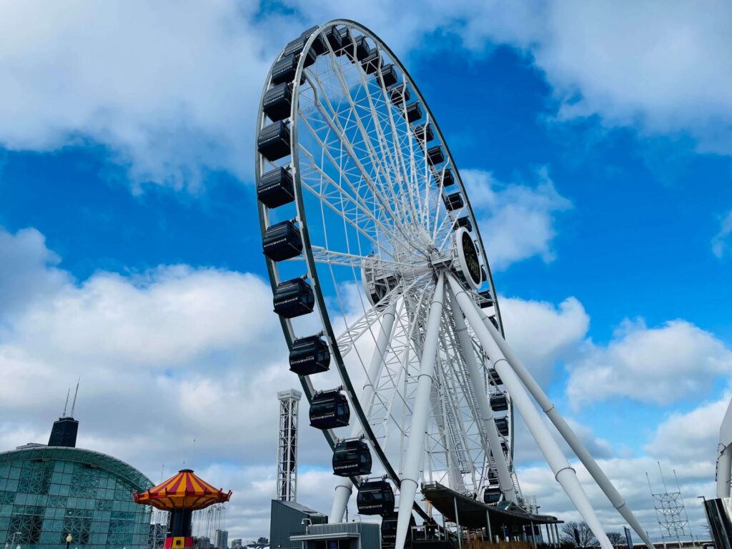 The Centennial Wheel at Navy Pier