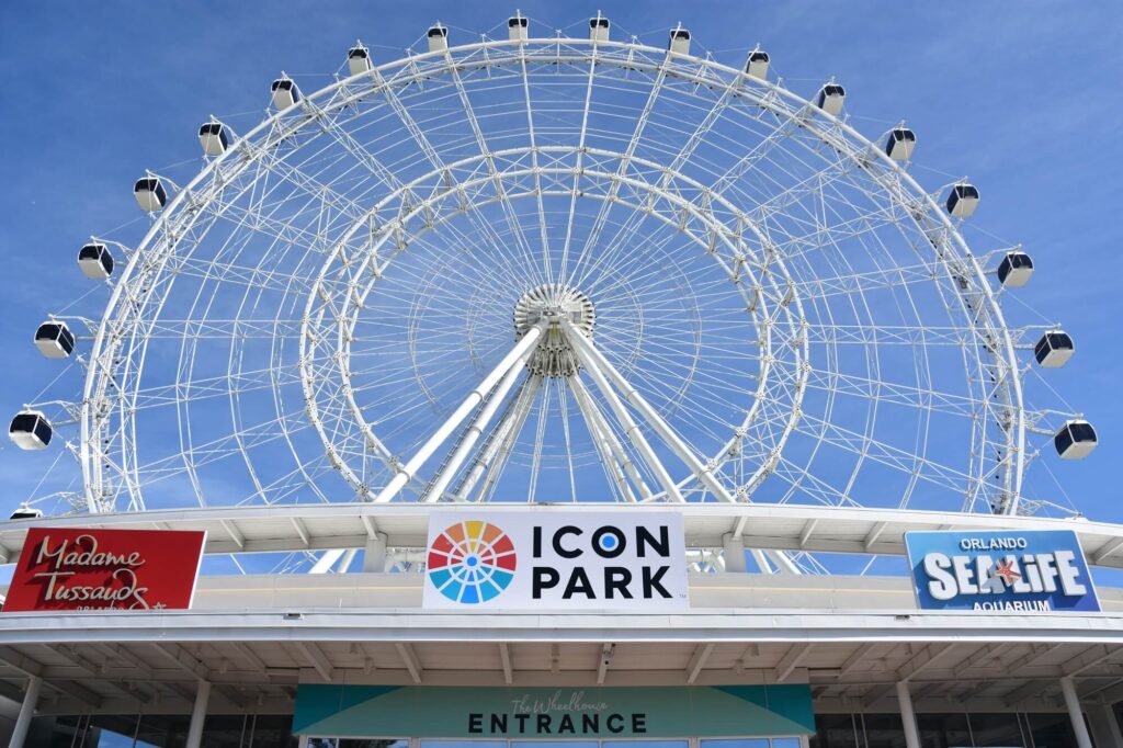 ICON Park is one of the best Orlando attractions for adults to enjoy when visiting Orlando, Florida!