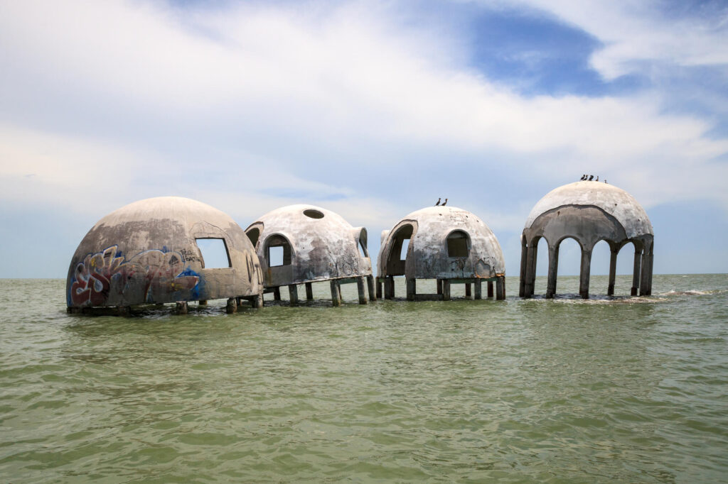 Fun things to do on Marco Island, visit the Cape Romano Dome House!