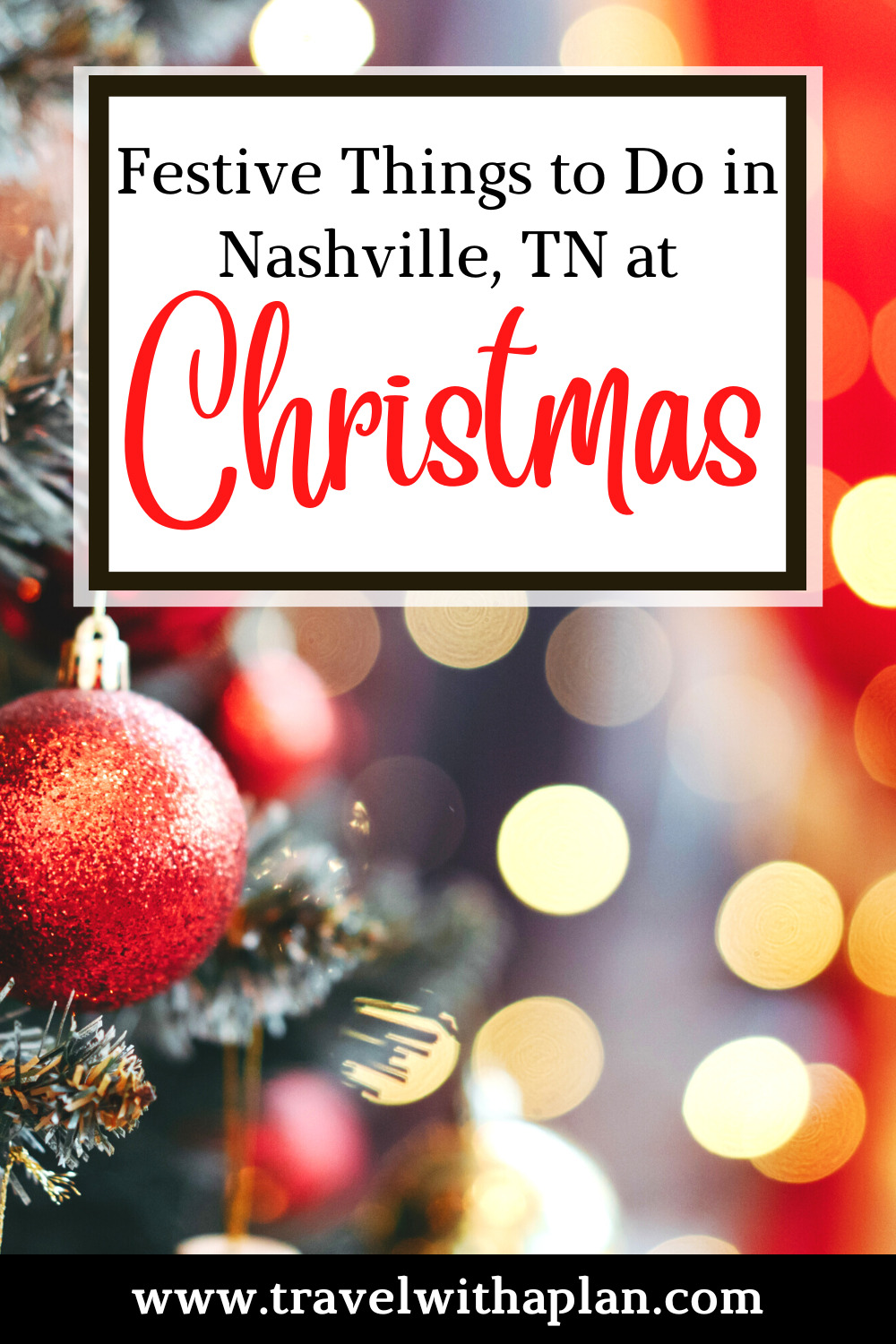 Planning a trip to Nashville in winter?  Check out our awesome list of things to do in Nashville at Christmas time!  These Christmas events in Nashville are sure to provide holiday fun for everyone in the family!  #ChristmasinNashville #NashvilleChristmasactivities #NashvilleTN