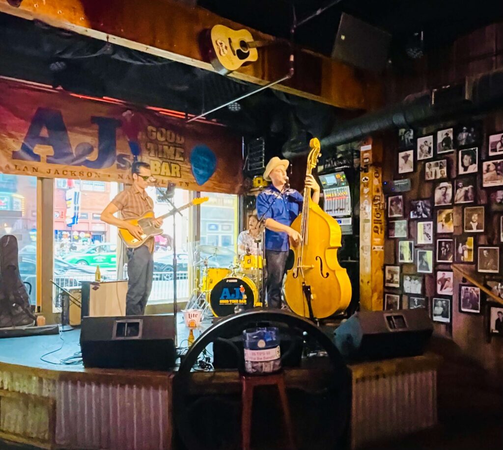 Lower Broadway Nashville bars: AJs Good Time Bar