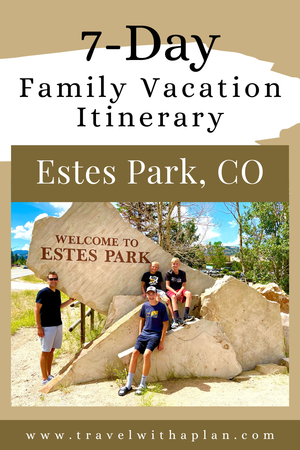 Get our complete guide to visiting Estes Park with kids from top US family travel blog, Travel With A Plan!