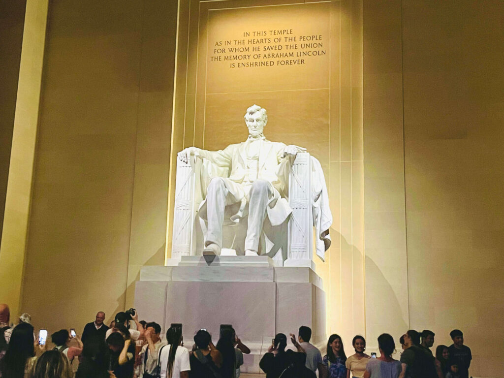Be sure to see the Lincoln Memorial during your Washington DC family vacation.