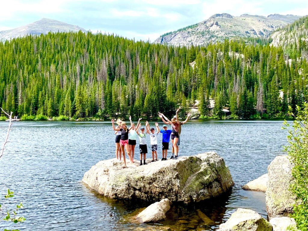 Easy hikes in Rocky Mountain National Park:  Bear Lake Loop