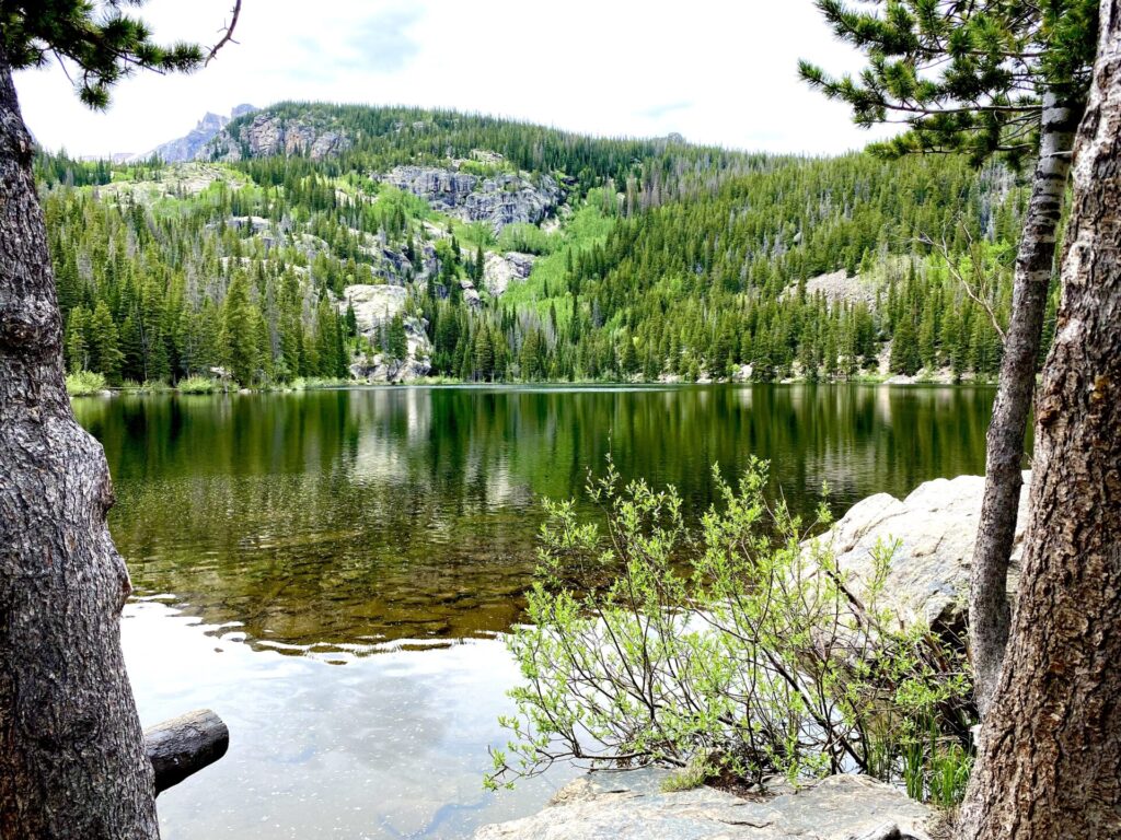 Easy trails in Rocky Mountain National Park:  Emerald Lake