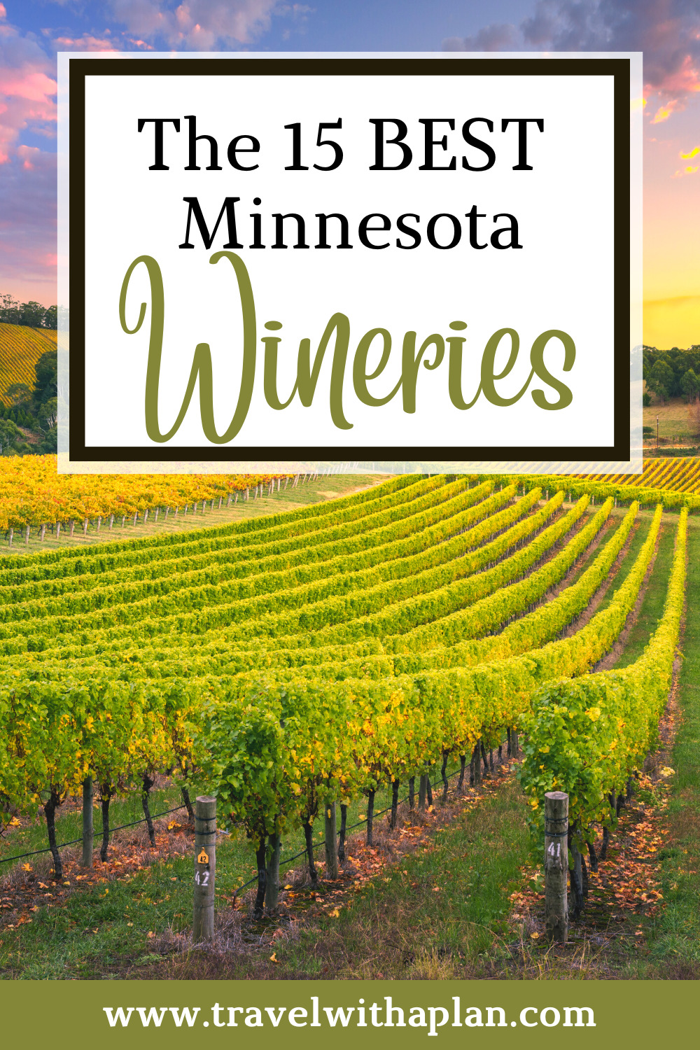 As Minnesota natives, we've compiled a list of the best Minnesota wineries that you need to try!  Here are the 15 Minnesota wineries that make our list!
