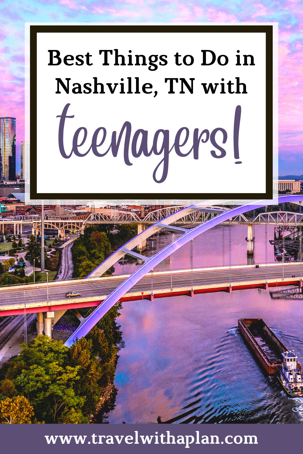 Going to Nashville with teenagers?  Check out our MEGA list of the best things to do in Nashville with teens that includes museums, honky tonks, candy shops, and shopping that they're sure to love!  #nashville #familytravel #travelwithteens