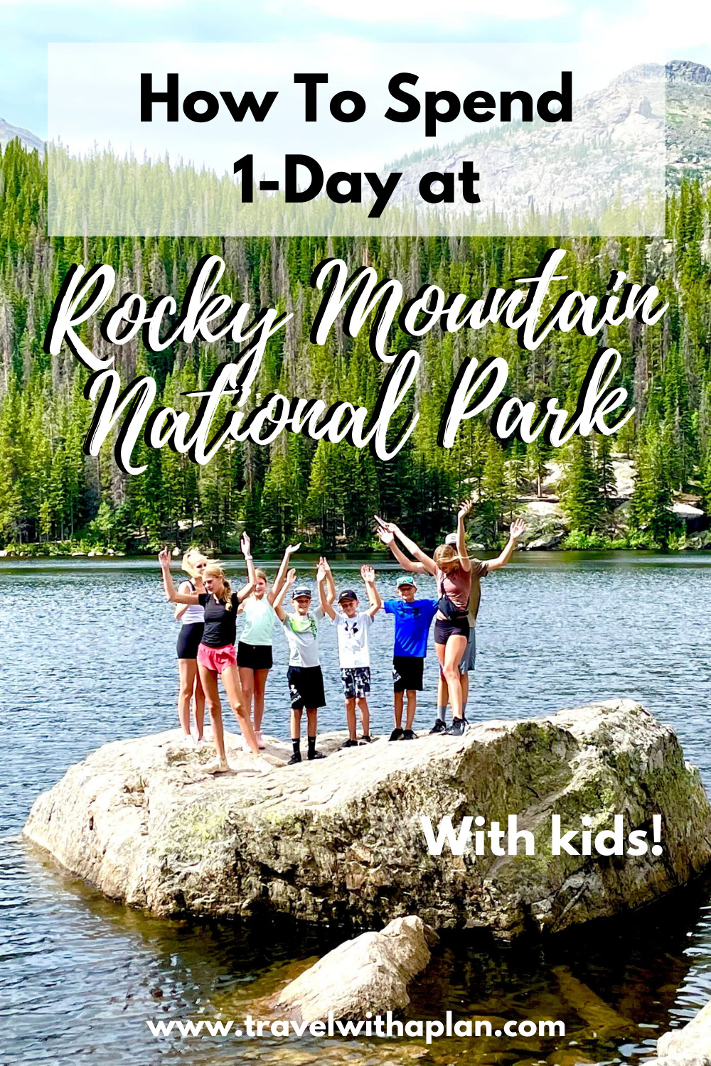 Want to know the best things to do in Rocky Mountain National Park with kids, PLUS get a step-by-step itinerary for spending one day in Rocky Mountain National Park!  Read here!