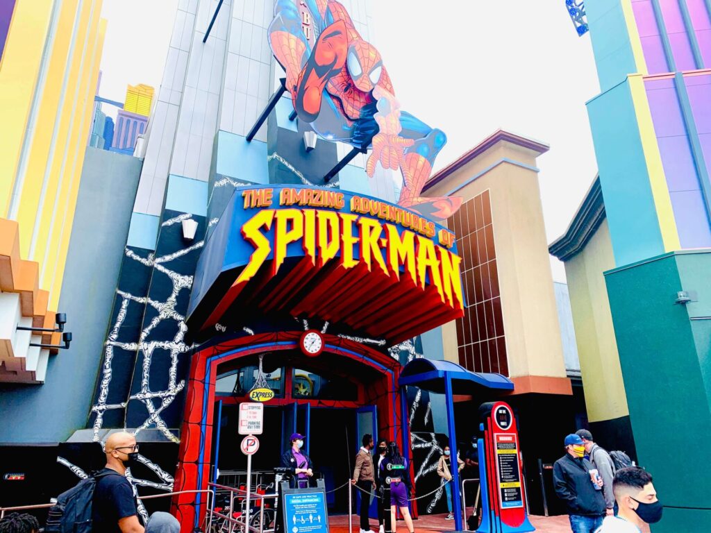The Amazing Adventures of Spider-Man ride at Islands of Adventure