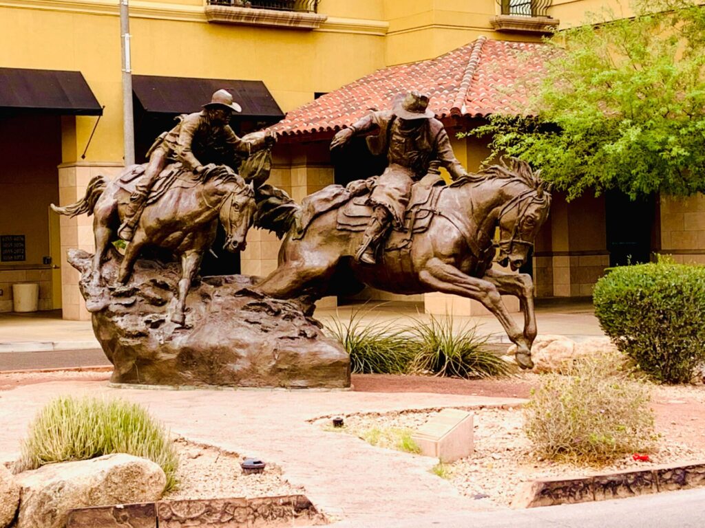 Old Town Scottsdale sculptures