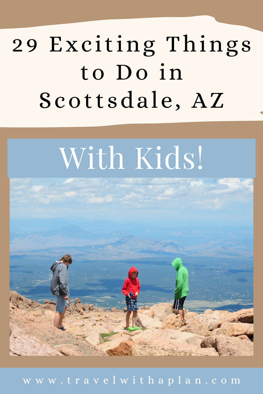 Here's our list of the best things to do in Scottsdale with kids from top US family travel blog, Travel With A Plan!