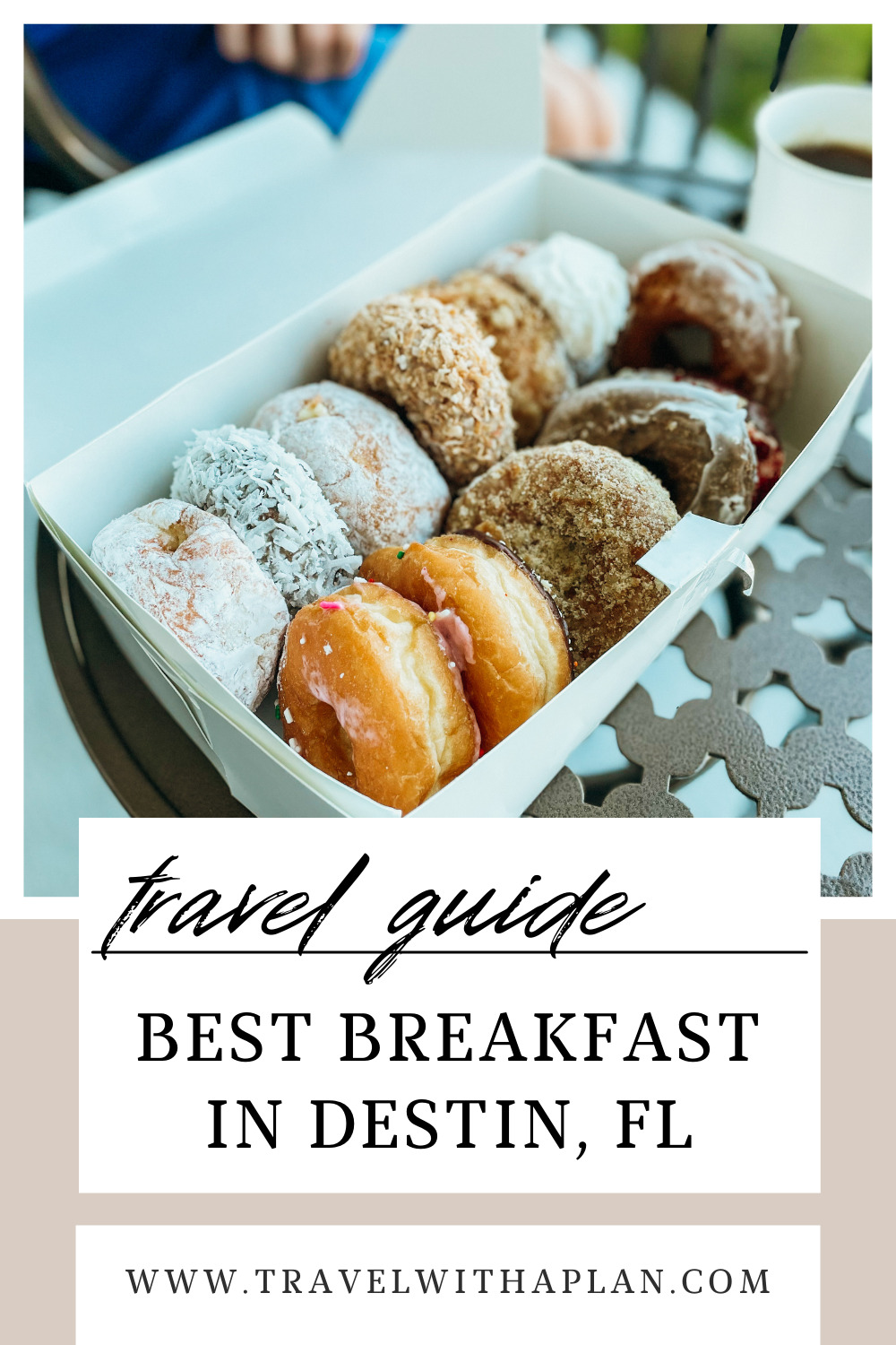 Check out our list of the best breakast in Destin, FL!  These Destin restaurants serve up amazing food and have a fun, relaxing atmosphere.  Start planning your breakfast in Destin now!  #floridavacation #DestinFL #Destinrestaurants