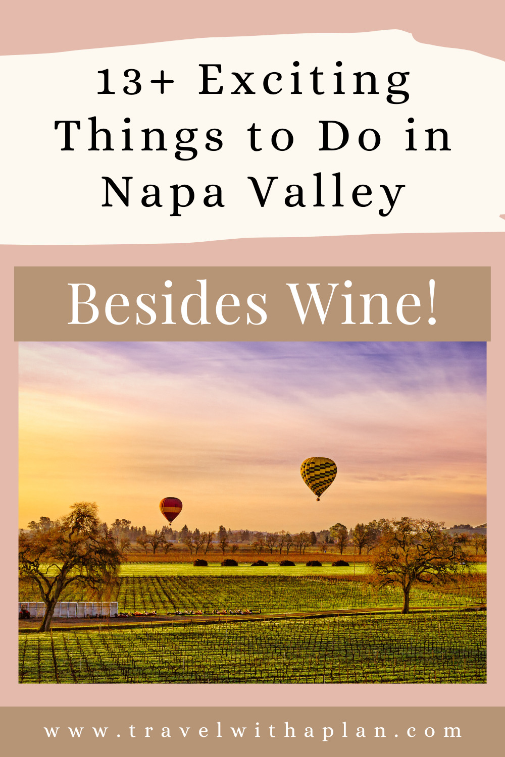 Check out the best things to do in Napa besides wine and wineries!  Though we love our wine, we also love the beautiful lakes, shops, and fantastic outdoor activities in Napa Valley!  #familytravel #NapaCalifornia #thingstodoinNapa