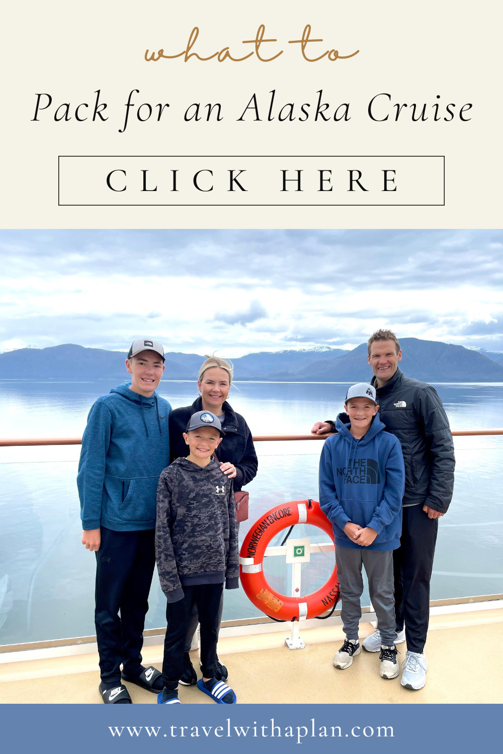 Find out what to wear on an Alaska cruise from top US family travel blog, Travel With A Plan!