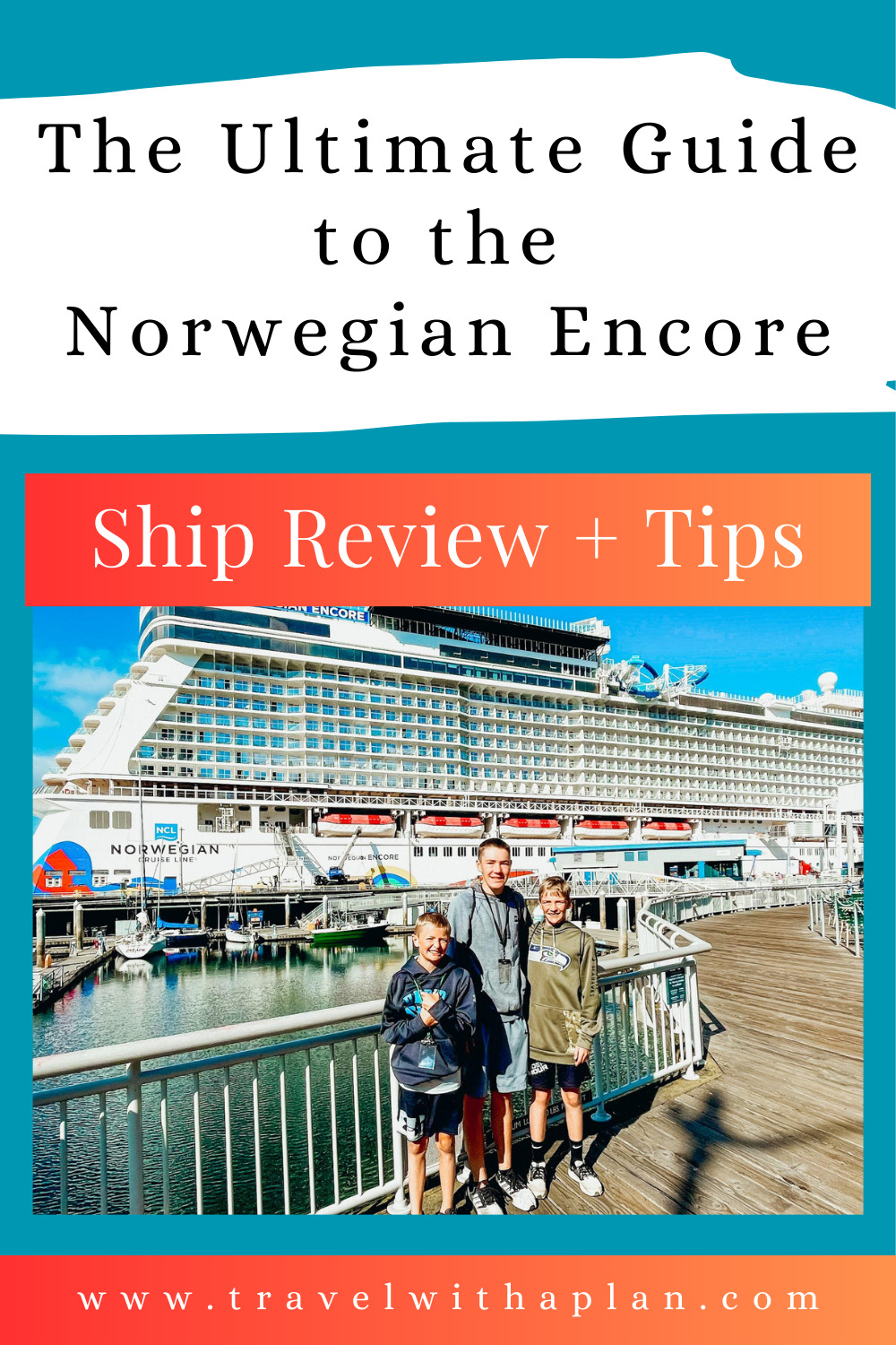 Here's our mega Norwegian Encore Alaska cruise review from top U.S. family travel blog, Travel With A Plan!
