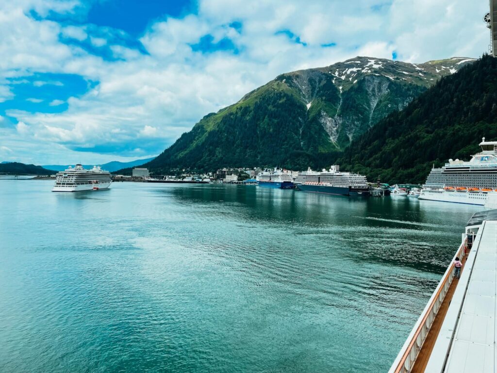 Norwegian Encore Alaska cruise port in Juneau