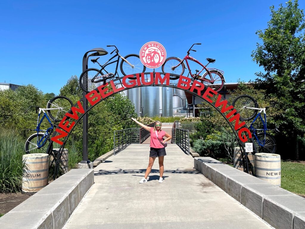 Entrance to New Belgium Brewery